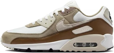 Men's Nike Air Max 90 Summit White/Black-Khaki (DM0029 109)