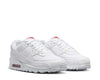 Men's Nike Air Max 90 White/White-LT Crimson (DM0029 118)