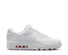 Men's Nike Air Max 90 White/White-LT Crimson (DM0029 118)