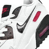 Little Kid's Nike Air Max 90 LTR SE 2 White/Black-Very Berry (DM0163 100)