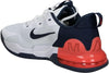 Men's Nike Air Max Alpha Trainer 5 White/Obsidian-Bright Crimson (DM0829 102)