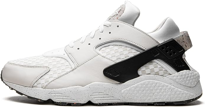 Men's Nike Air Huarache Crater PRM Light Bone/White-Black-Volt (DM0863 001)