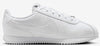 Big Kid's Nike Cortez White/White-Wolf Grey (DM0950 107)