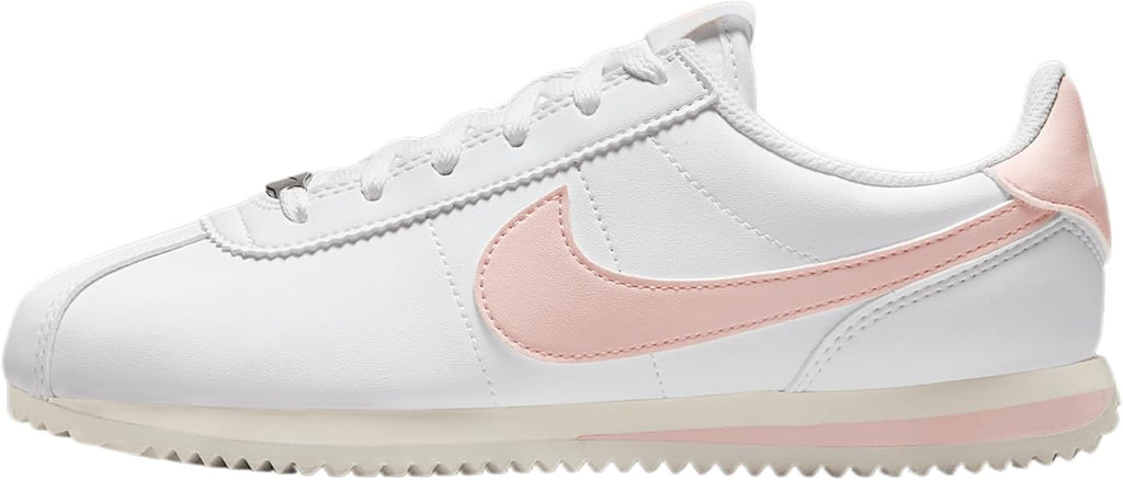 Big Kid's Nike Kids Cortez White/Echo Pink-Sail (DM0950 117)