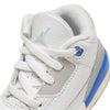 Toddler's Jordan 3 Retro Summit White/Hydrgen Blue (DM0968 101)