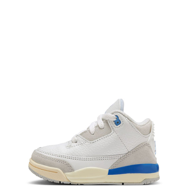 Toddler's Jordan 3 Retro Summit White/Hydrgen Blue (DM0968 101)