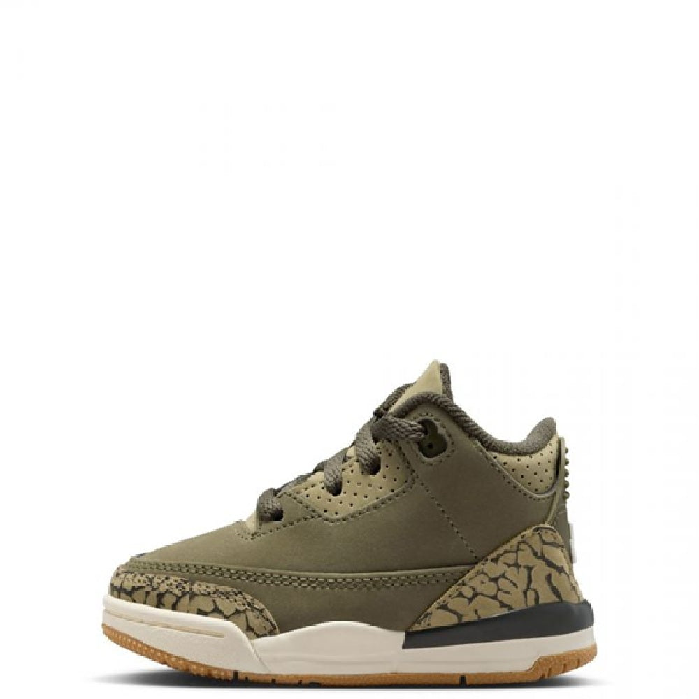 Toddler's Jordan 3 Retro Medium Olive/Sequoia (DM0968 202)