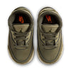 Toddler's Jordan 3 Retro Medium Olive/Sequoia (DM0968 202)