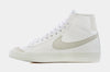 Big Kid's Nike Blazer Mid '77 SE White/Light Bone-Volt (DM1000 100)