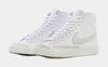 Big Kid's Nike Blazer Mid '77 SE White/Light Bone-Volt (DM1000 100)