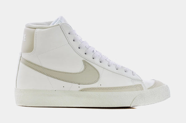 Big Kid's Nike Blazer Mid '77 SE White/Light Bone-Volt (DM1000 100)