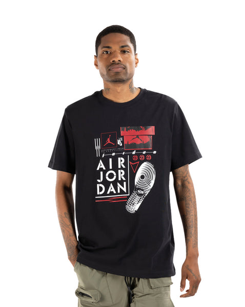 Men's Jordan Black Performance Graphic T-Shirt