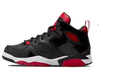 Little Kid's Jordan FLTCLB '91 Black/White-University Red (DM1686 006)