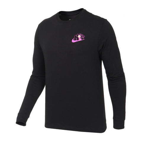 Men's Nike Black NSW Day Black Light Long Sleeve T-Shirt