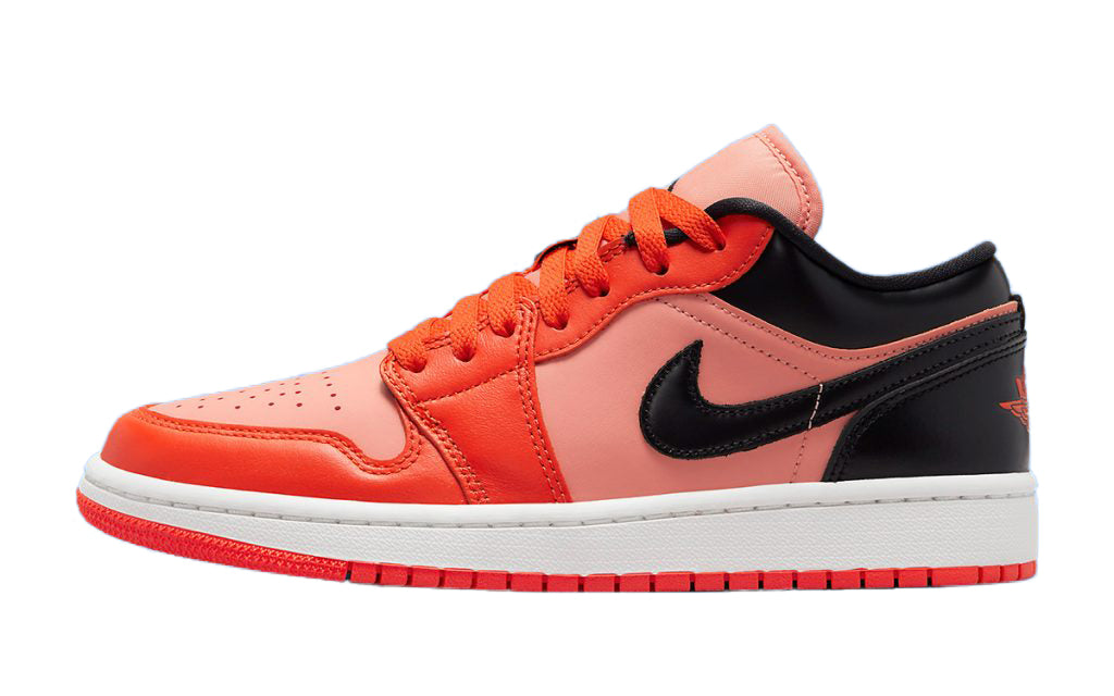 Women's Jordan 1 Low SE Crimson Bliss/Black (DM3379 600)