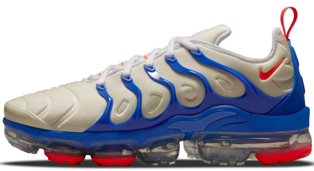 Men's Nike Air Vapormax Plus Coconut Milk/Bright Crimson (DM8317 100)