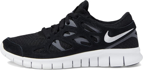 Women's Nike Free Run 2 Black/White-Dark Grey (DM9057 001)