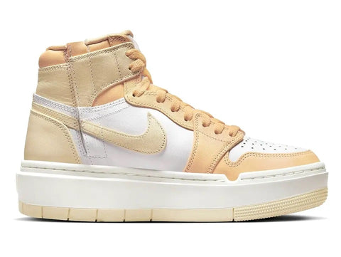 Women's Jordan 1 Elevate High Celestial Gold/Muslin-White (DN3253 200)