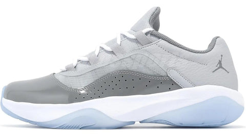 Men's Jordan 11 CMFT Low Cool Grey/Wolf Grey-White (DN4180 012)