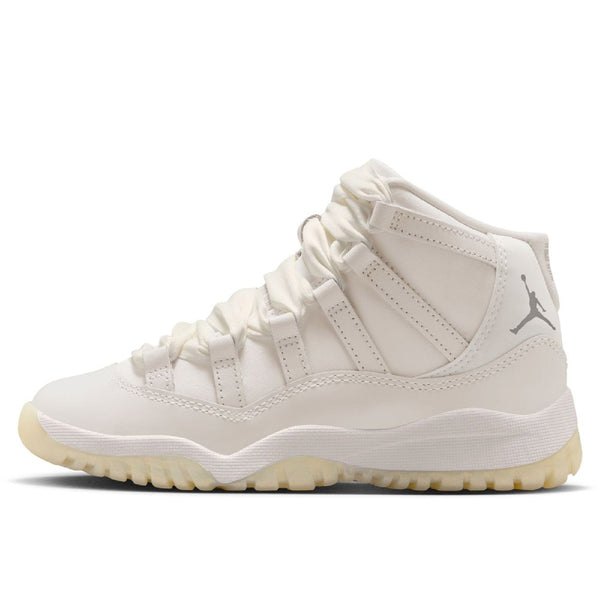 Little Kid's Jordan 11 Retro Sail/Pearl Grey-White (DO3857 110)