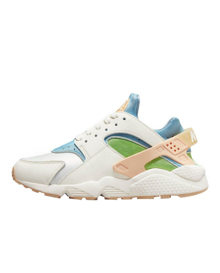 Women's Nike Huarache SE Sail/Blue/Green/Orange (DQ0117 100)