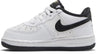 Toddler's Nike Air Force 1 LV8 White/Black-Pure Platinum (DQ0550 100)