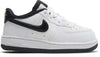 Toddler's Nike Air Force 1 LV8 White/Black-Pure Platinum (DQ0550 100)