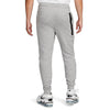 Men's Nike Sportswear Tech Dark Grey Heather/Matte Silver/White Fleece Joggers