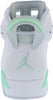 Women's Jordan 6 Retro White/Pure Platinum-Mint Foam (DQ4914 103)