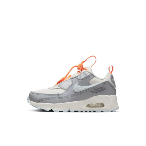 Little Kid's Nike Air Max 90 Toggle SE Summit White/Glacier Blue (DQ6947 100)