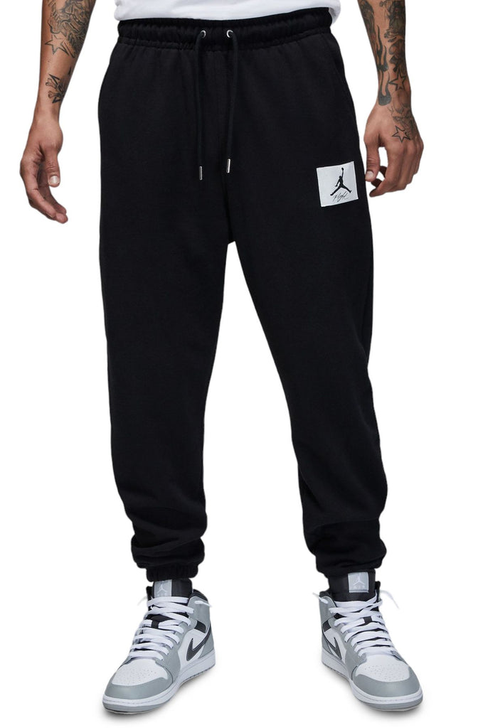 Men's Jordan Black/Sail Flight Fleece Sweatpants