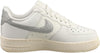 Women's Nike Air Force 1 '07 ESS TRND Smmt Wht/Metallic Silver (DQ7569 100)