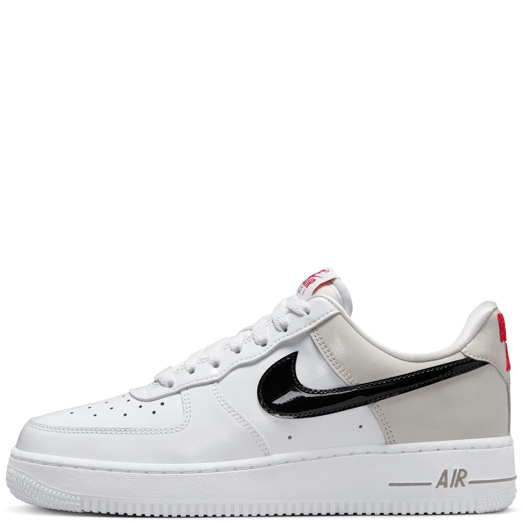 Women's Nike Air Force 1 '07 ESS SNKR Lt Iron Ore/Black-White (DQ7570 001)