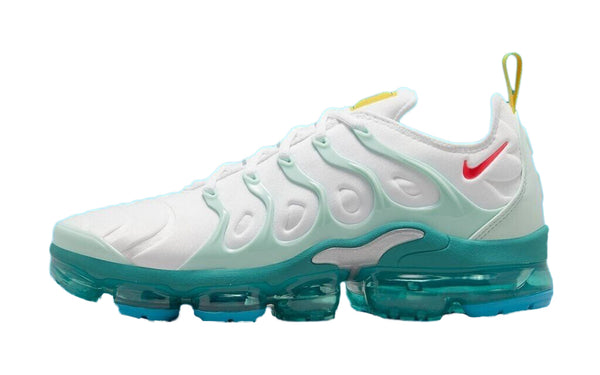 Men's Nike Air Vapormax Plus White/Siren Red-Mint Foam (DQ7645 100)