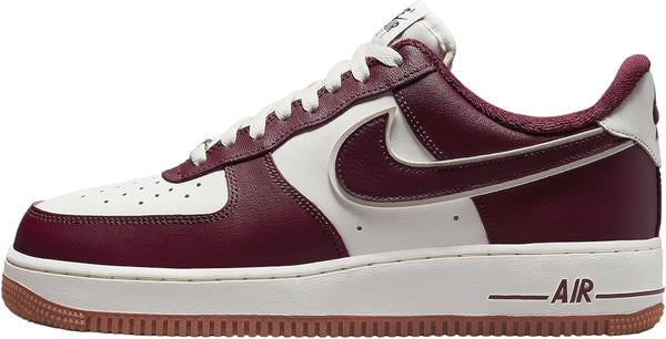 Men's Nike Air Force 1 '07 LV8 Sail/Night Maroon (DQ7659 102)