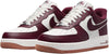 Men's Nike Air Force 1 '07 LV8 Sail/Night Maroon (DQ7659 102)