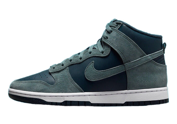 Men's Nike Dunk Hi Retro Premium Armory Navy/Mineral Slate (DQ7679 400)