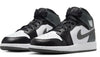 Big Kid's Jordan 1 MID Black/Iron Grey-White (DQ8423 001)