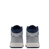 Big Kid's Jordan 1 Mid Blue Void/Pure Platinum (DQ8423 403)
