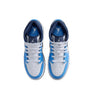 Big Kid's Jordan 1 Mid University Blue/Midnight Navy (DQ8423 405)