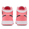 Big Kid's Jordan 1 Mid Pink Gaze/Black-White (DQ8423 602)