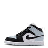 Little Kid's Jordan 1 Mid Black/Black-Aura-Squadron Blue (DQ8424 002)