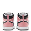 Little Kid's Jordan 1 Mid White/Black-Rust Pink (DQ8424 100)