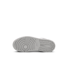 Little Kid's Jordan 1 Mid White/Black-LT Smoke Grey (DQ8424 101)