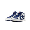 Little Kid's Jordan 1 Mid Blue Void/Pure Platinum (DQ8424 403)
