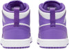 Little Kid's Jordan 1 Mid Purple Venom/White (DQ8424 511)
