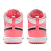 Little Kid's Jordan 1 Mid Pink Gaze/Black-White (DQ8424 602)