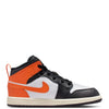 Little Kid's Jordan 1 Mid Starfish/Black-White-Sail (DQ8424 801)