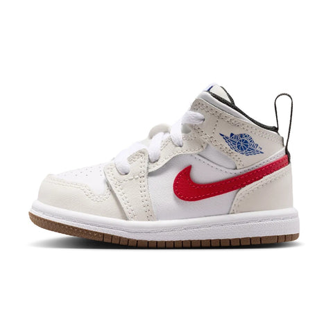 Toddler's Jordan 1 Mid Phantom/Game Royal-White-Sail (DQ8425 004)