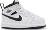 Toddler's Jordan 1 Mid White/Black-White-Black (DQ8425 132)